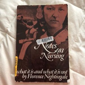 Florence Nightingale Notes on Nursing book.